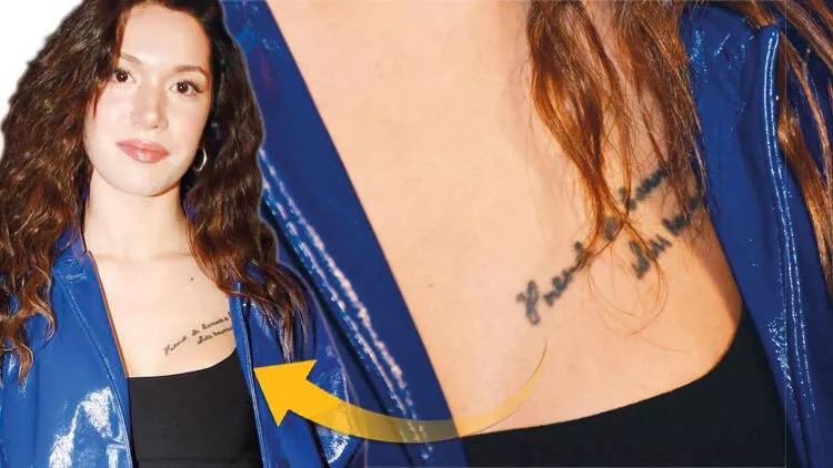 Hazal Subaşı'nın dövmesinin sırrı