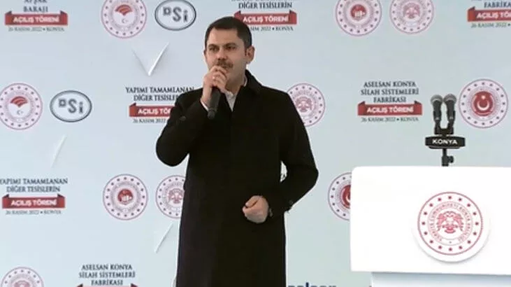Bakan Kurum: Hedefimiz 7 kıtada nam salan büyük ve güçlü Türkiye dedi