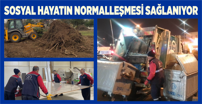 DÜZCE BELEDİYESİ, SOSYAL HAYATIN NORMALLEŞMESİ İÇİN MÜCADELE EDİYOR