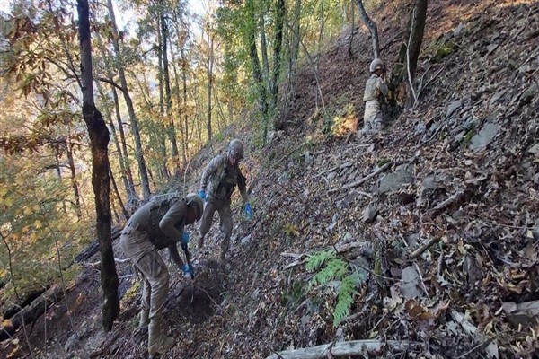 Amanoslar'da PKK'ya ait çok sayıda mühimmat ele geçirildi