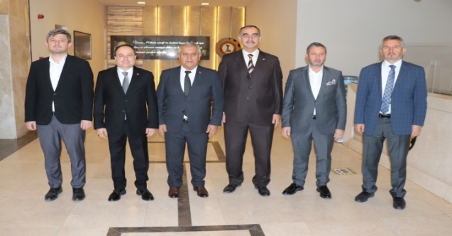 Zeybek’ten Çelikten ve Serteser’e Tebrik Ziyaretine Gitti