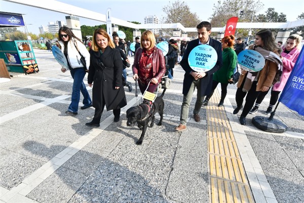 Rehber köpekler toplu ulaşımda