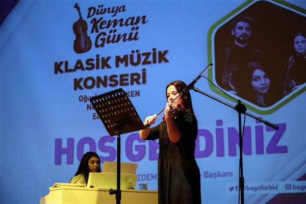 Bağcılar’da keman resitali