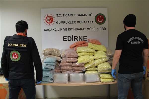 Kapıkule'de uyuşturucu operasyonu