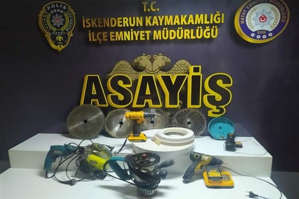 Hatay'da hırsızlık operasyonu