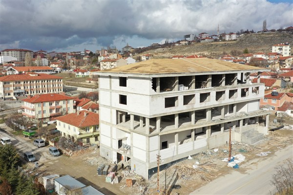 Haymana Aile Yaşam Merkezi’nin inşaat çalışmaları sürüyor