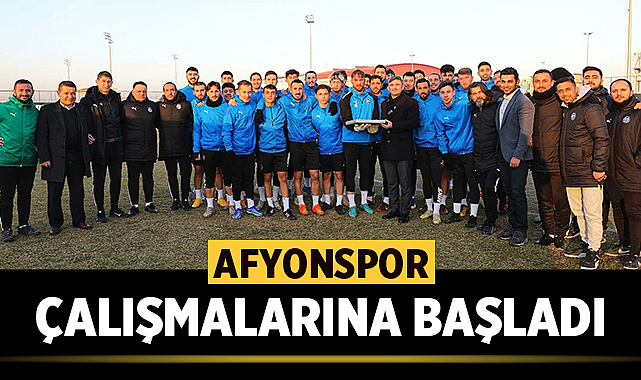 Afyonspor, Devre Arası Çalışmalarına Motivasyonlu Bir Şekilde Başladı