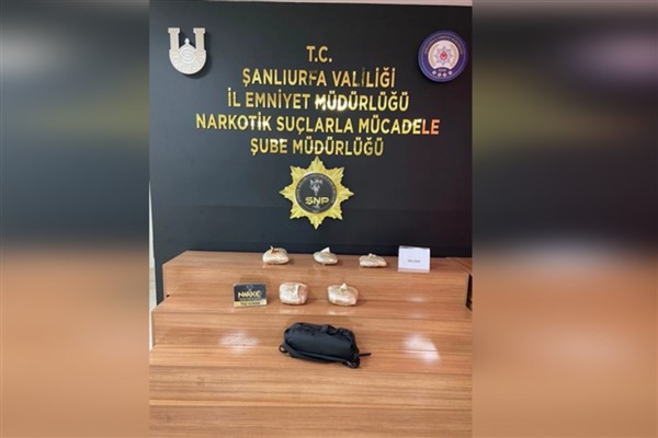 Şanlıurfa'da uyuşturucu operasyonu