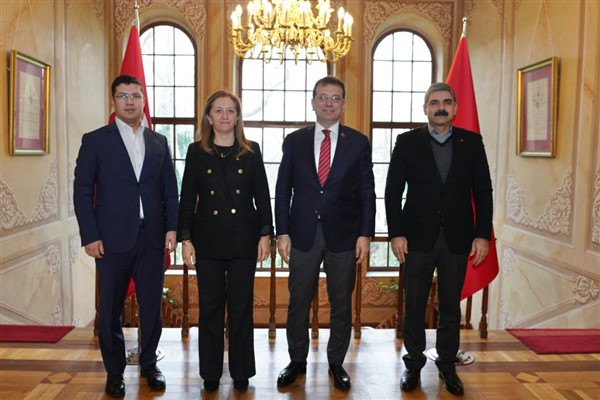 DİSK’ten İBB Başkanı İmamoğlu’na destek ziyareti