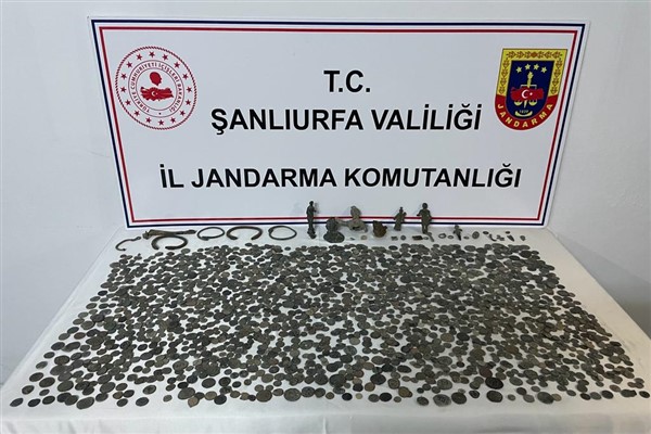 Şanlıurfa'da tarihi eser kaçakçılık operasyonu