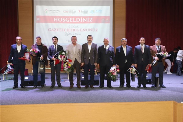 Şanlıurfa'da Gazeteciler Günü kapsamında kutlama programı düzenlendi