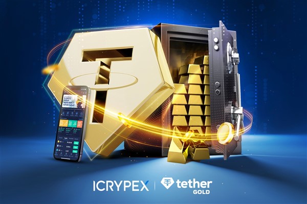 Tether, ICRYPEX’in Tether Gold’u listelediğini duyurdu
