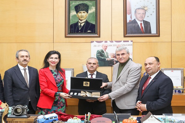 Başkan Yüce, “Enerji Dönüşümü İçin AB” projesinin temsilci heyetini ağırladı