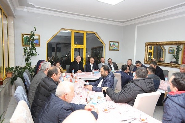 Başkan Işıksu, 19 mahalle temsilcisiyle bir araya geldi