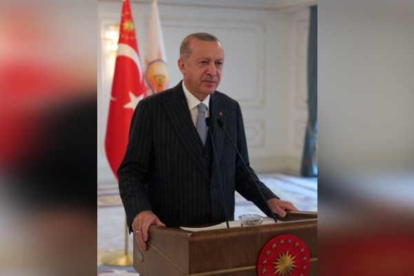 Cumhurbaşkanı Erdoğan, Eminönü Yeni Camii'nin restorasyon sonrası açılışında konuştu