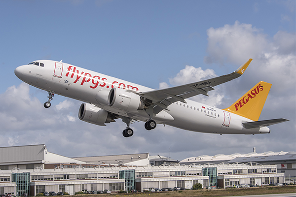 Pegasus'ta 11 adet A321neo uçağın finansmanı