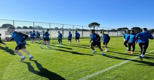 Afyonspor Devre Arası Hazırlık Kampını Hız Kesmeden Sürdürüyor