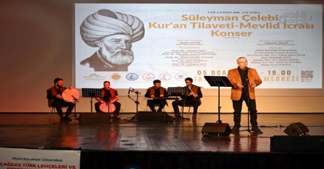 AKÜ’de “Vefatının 600. Yılında Süleyman Çelebi’yi Anma” Etkinliği
