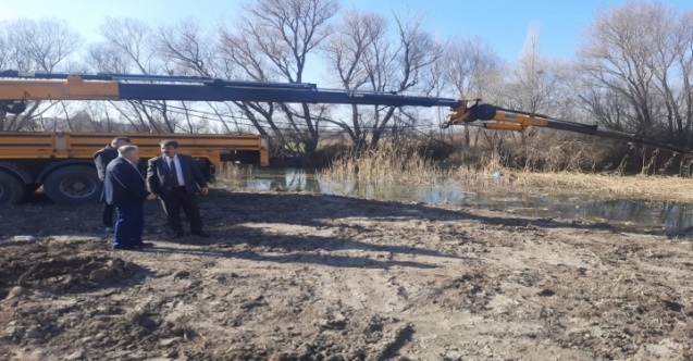 Başkan Nihat Sarı, Kaymakam Duru’ya Millet Bahçesi çalışmasını inceledi