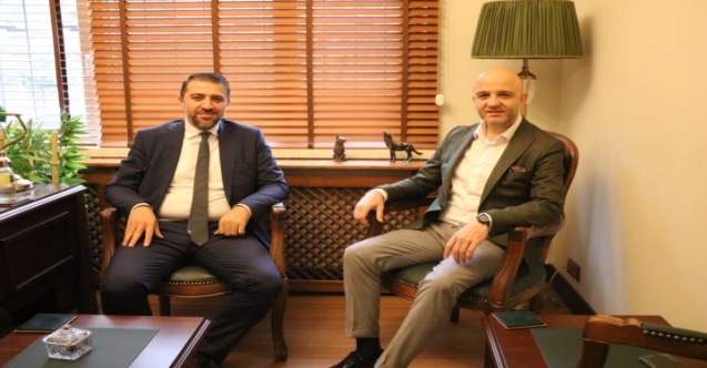 Dr. Ersan Özgür, ülkücü camiayı ziyaret etti