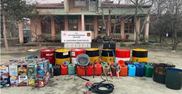 Kaçak Petrol Satan Akaryakıt İstasyonuna Baskın Yapıldı