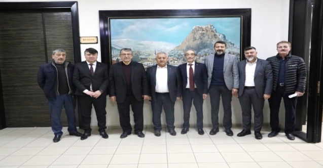 Oda Başkanları Zeybek Başkan'ı Ziyaret Etti
