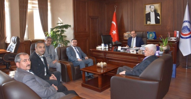 Kent Konseyi Yönetiminden Rektör Okumuş’a Ziyaret