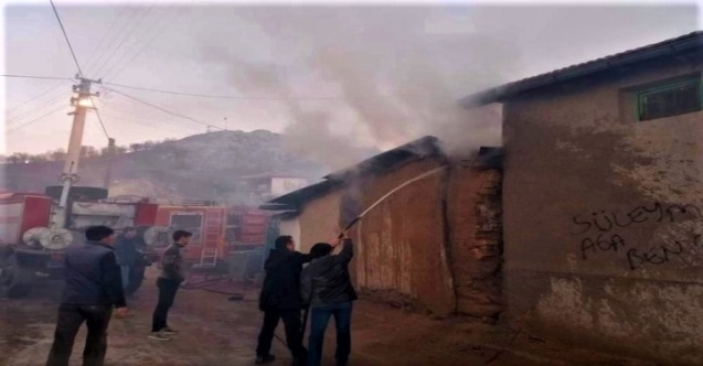 Tandırda Çıkan Yangın Korkuya Neden Oldu