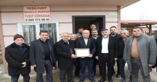 Zeybek Başkan’dan Yeşilyurt Mahallesi’nde