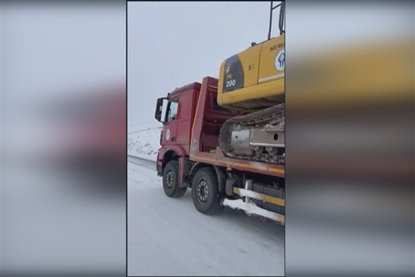 Rize'den ekipler Kahramanmaraş'a ulaşmak için yolda