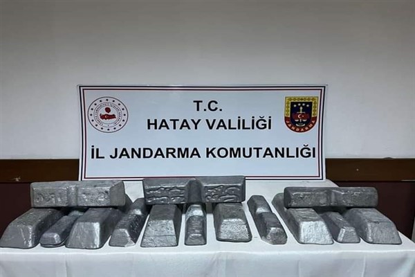 Hatay'da 2 milyon lira değerinde zirkonyum ele geçirildi