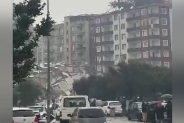 Hatay'da deprem görüntüleri