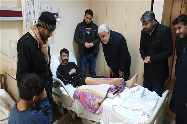 Yapıcıoğlu'dan Diyarbakır'da depremzedelere ziyaret