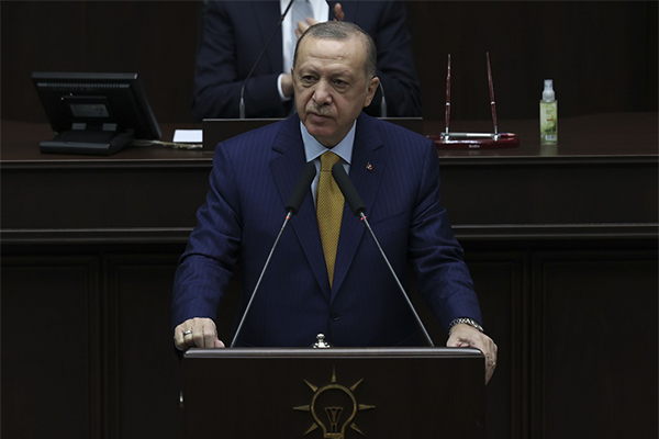 Cumhurbaşkanı Erdoğan, AK Parti grup toplantısında konuştu
