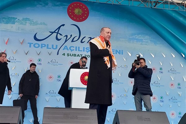 Cumhurbaşkanı Erdoğan, Aydın'da toplu açılış töreninde konuştu