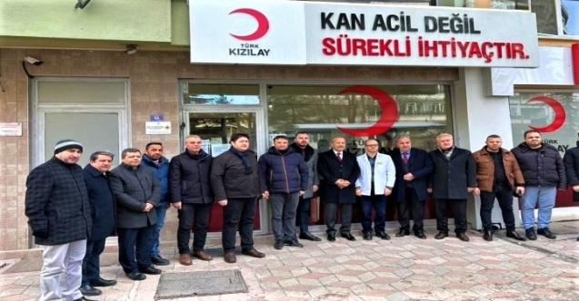 MHP Deprem Bölgesi İçin Kan Bağışında Bulundu
