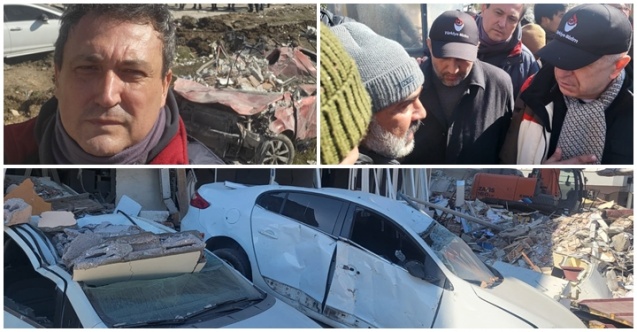 Tekdemir, “Şehre girince gördüm ki; Hatay bitmiş durumda”