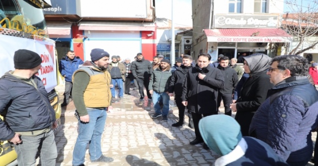 Vali Yiğitbaşı Bolvadin’de Yürütülen Yardım Toplama Çalışmalarını İnceledi